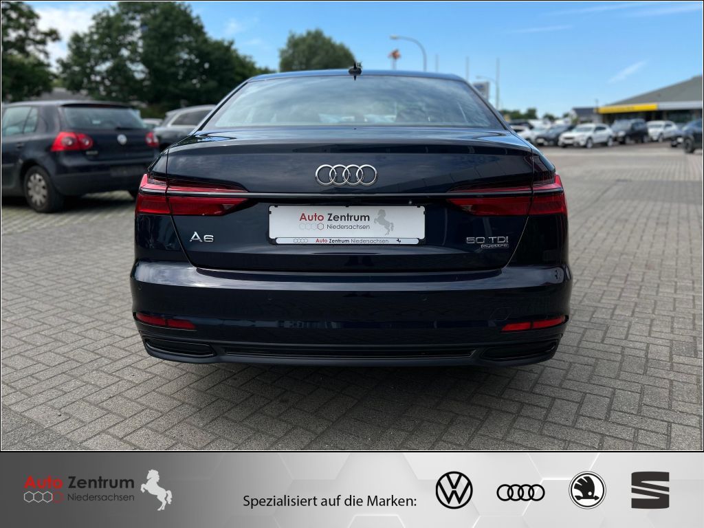 Audi A6 2021 г. Синий, пробег 59200 км