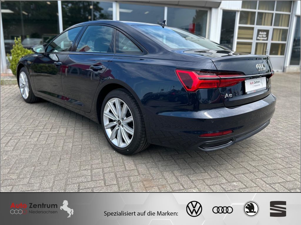 Audi A6 2021 г. Синий, пробег 59200 км