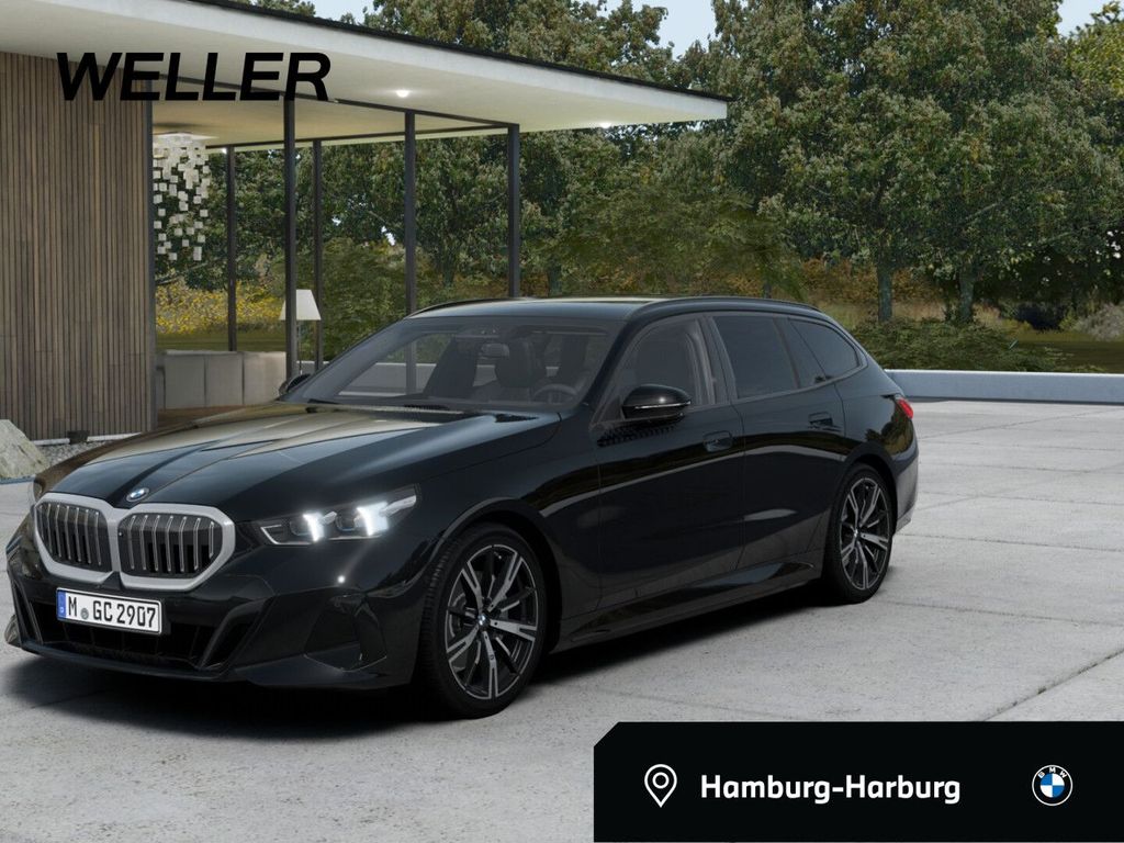 BMW 540 2026 г. Чёрный, пробег 24827 км