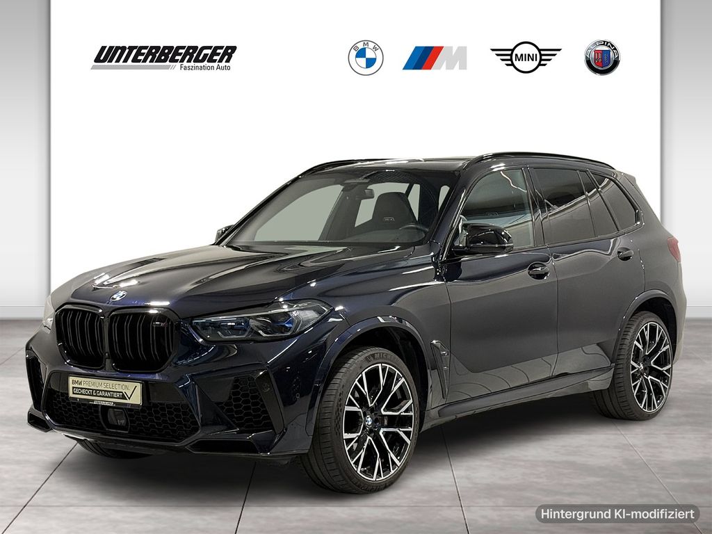 BMW X5 M 2023 г. Чёрный, пробег 12534 км