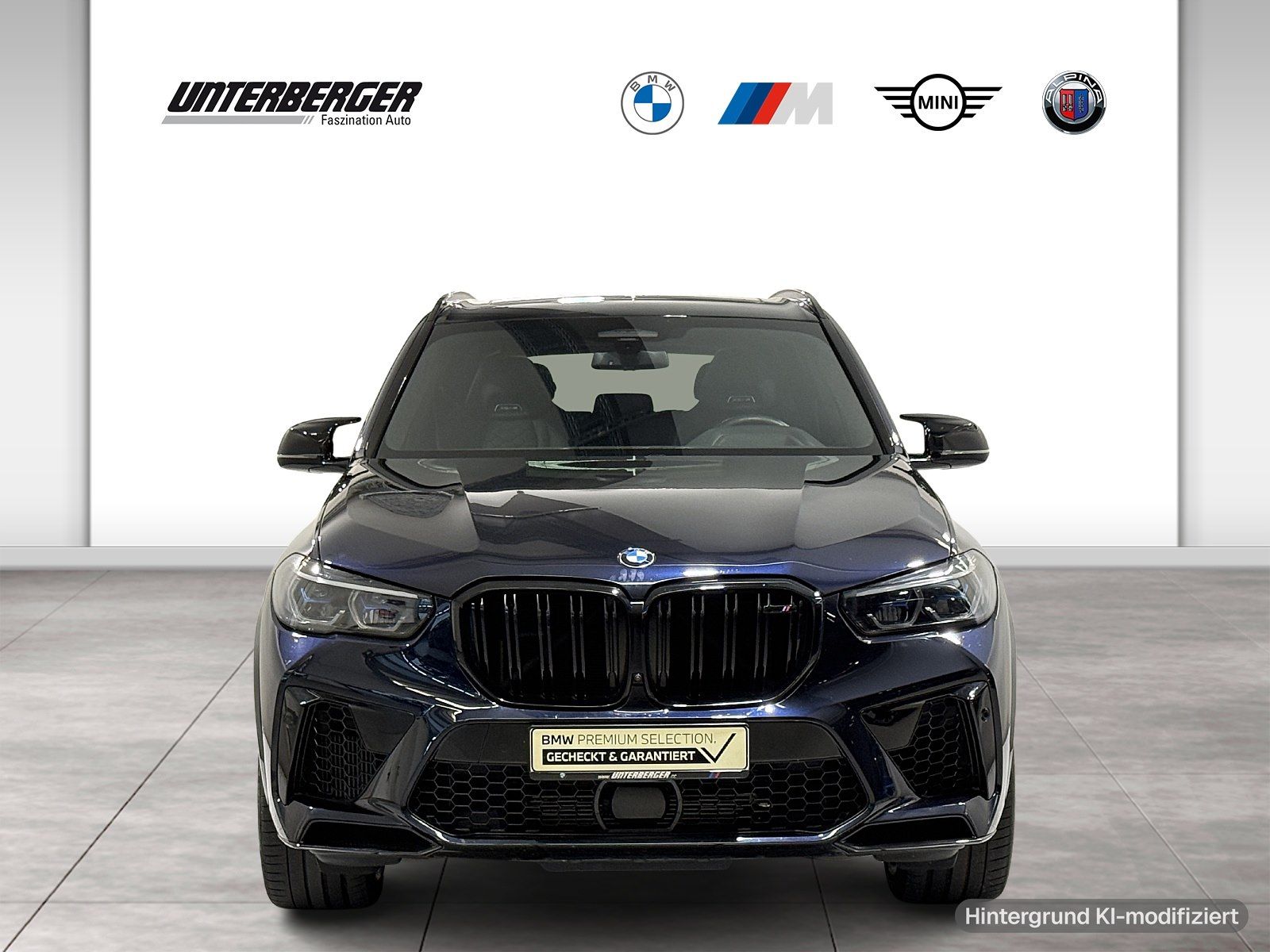 BMW X5 M 2023 г. Чёрный, пробег 12534 км