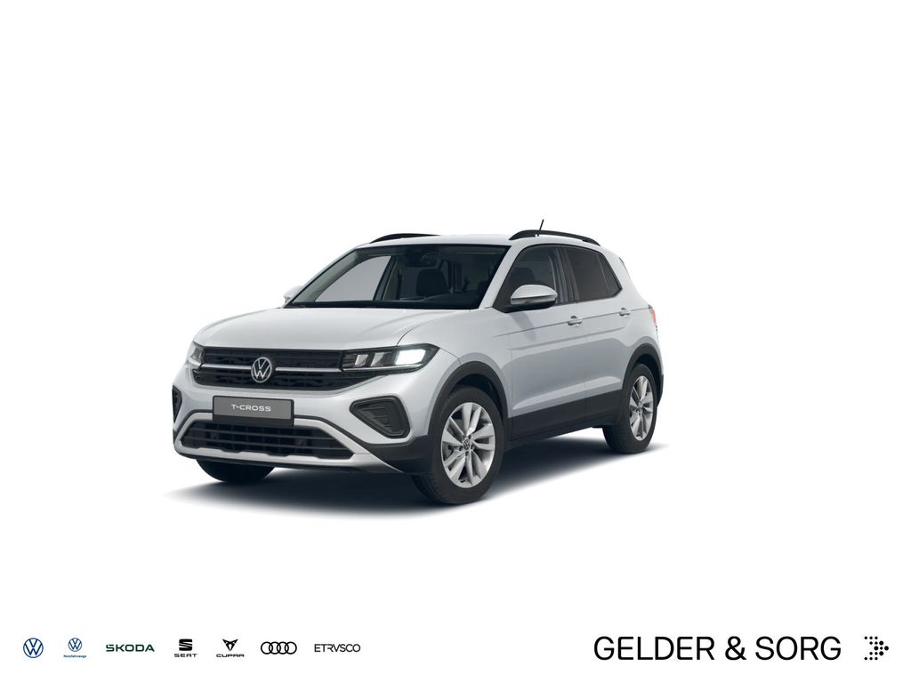 Volkswagen T-Cross 2026 г. Серебристый, пробег 8113 км