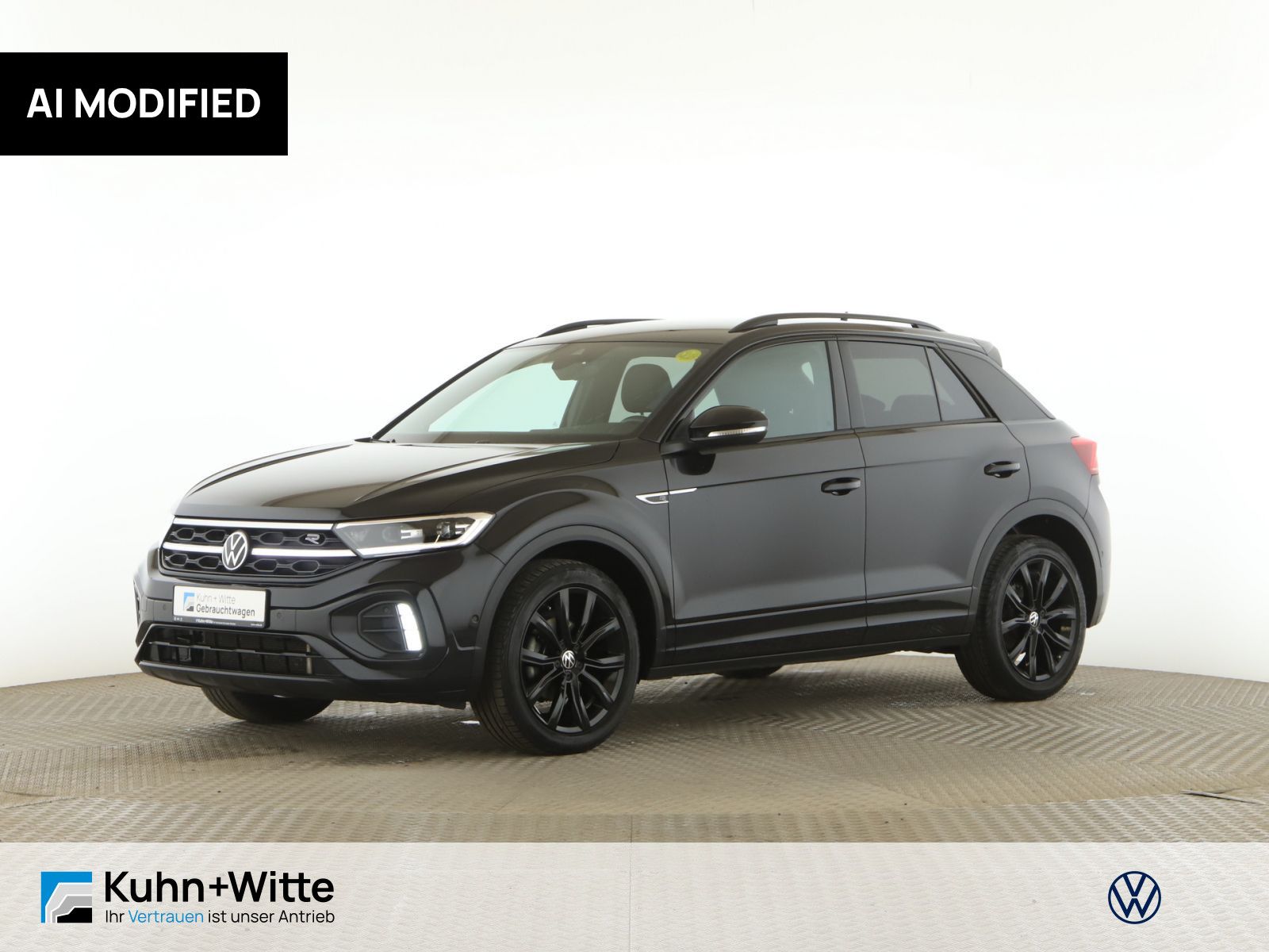 Volkswagen T-Roc 2022 г. Чёрный, пробег 41873 км