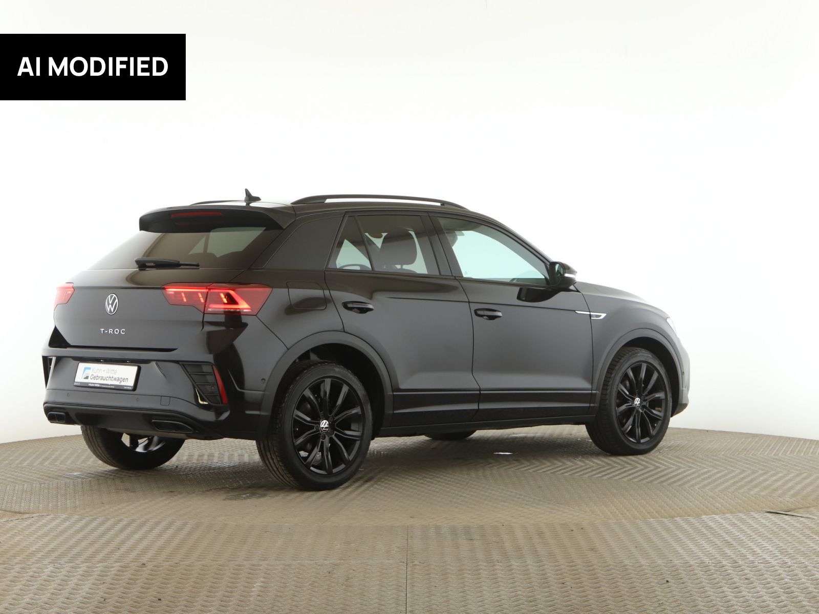 Volkswagen T-Roc 2022 г. Чёрный, пробег 41873 км