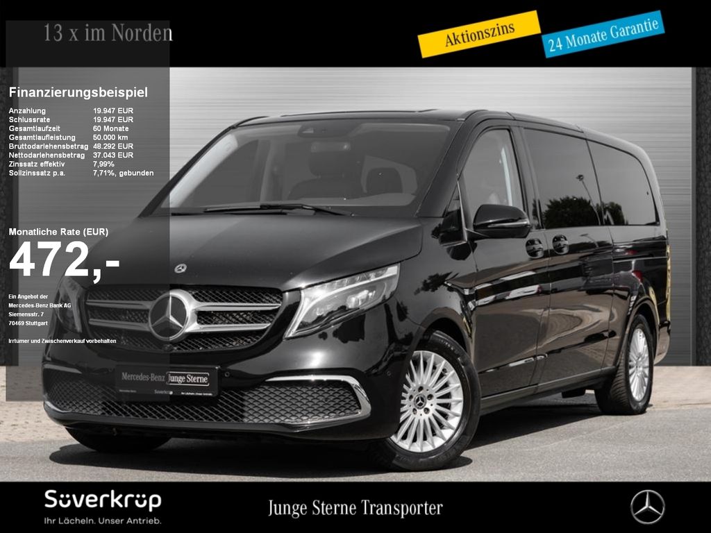 Mercedes-Benz V 300 2023 г. Чёрный, пробег 42020 км