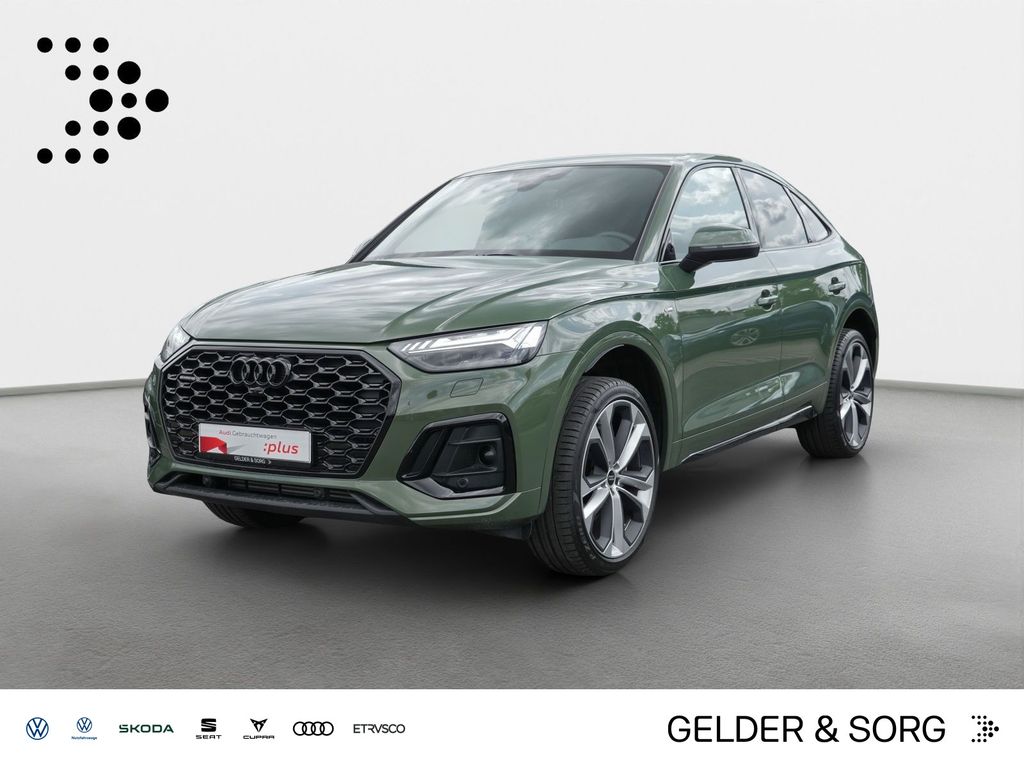 Audi Q5 2023 г. Зелёный, пробег 27700 км