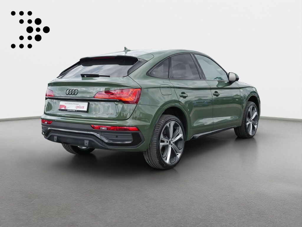 Audi Q5 2023 г. Зелёный, пробег 27700 км