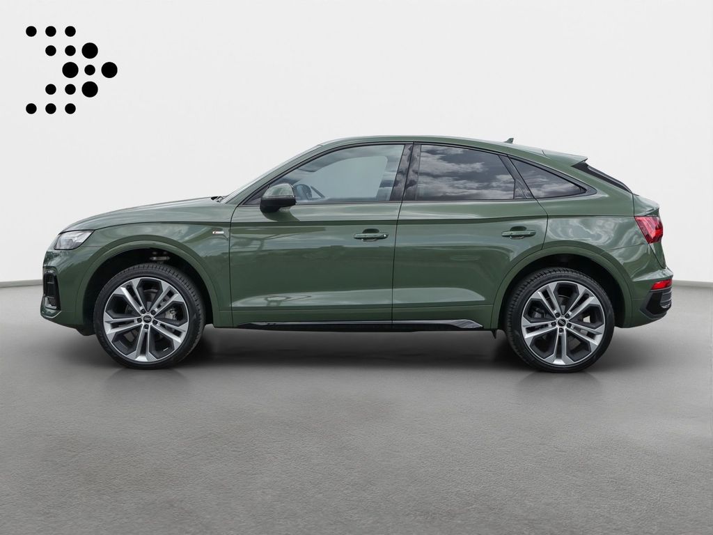 Audi Q5 2023 г. Зелёный, пробег 27700 км