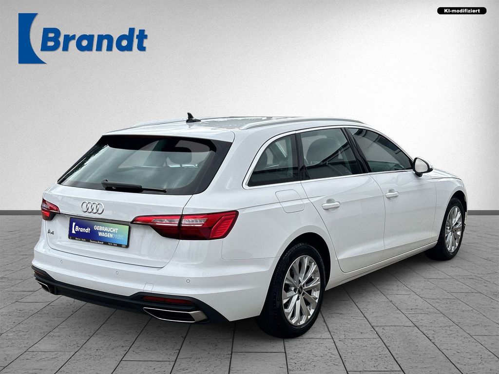 Audi A4 2023 г. Белый, пробег 53160 км