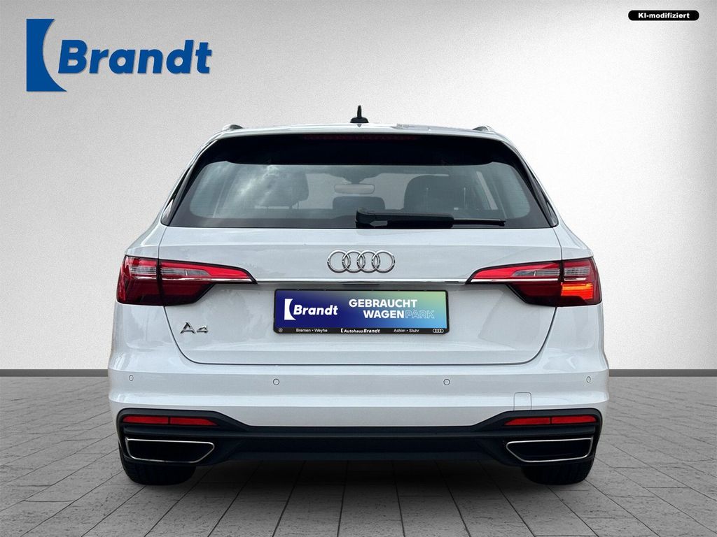 Audi A4 2023 г. Белый, пробег 53160 км