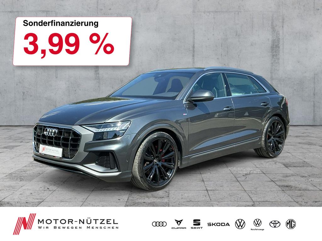 Audi Q8 2022 г. Серый, пробег 15732 км