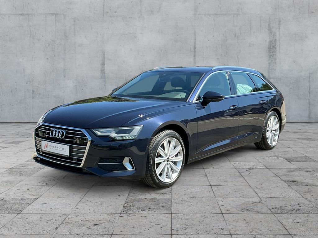 Audi A6 2021 г. Синий, пробег 51930 км