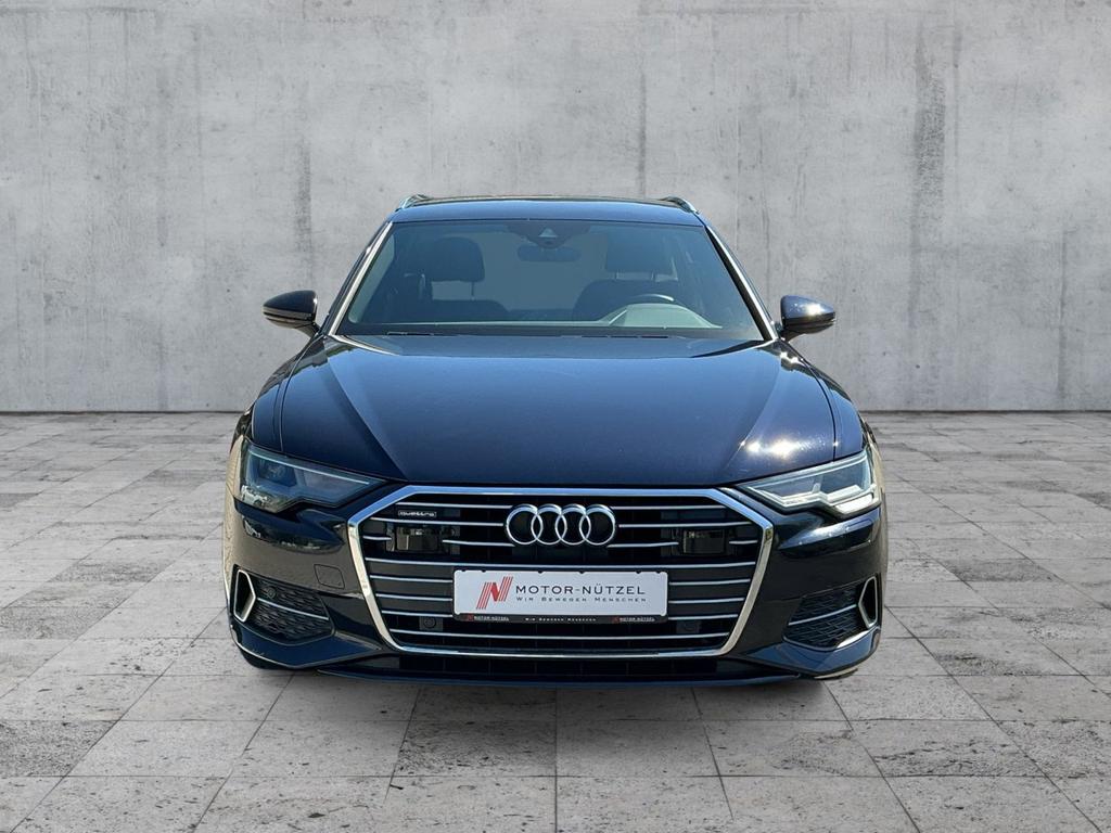 Audi A6 2021 г. Синий, пробег 51930 км