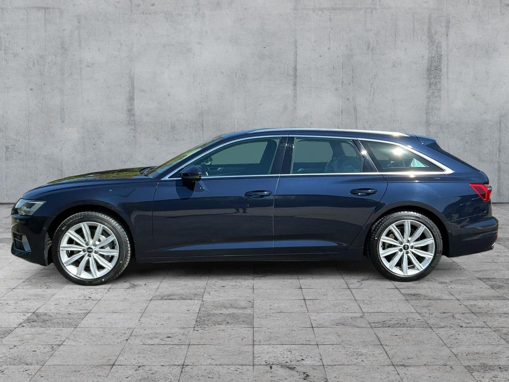 Audi A6 2021 г. Синий, пробег 51930 км