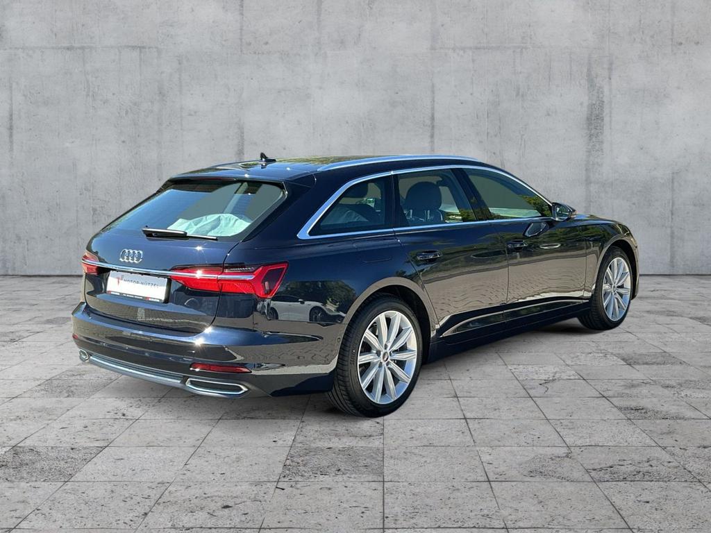Audi A6 2021 г. Синий, пробег 51930 км