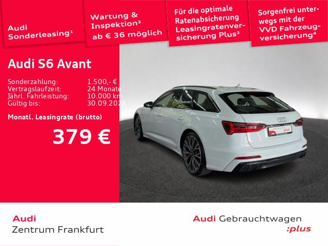 Audi S6 2024 г. Белый, пробег 44764 км