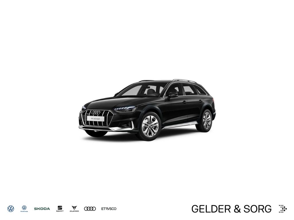 Audi A4 2023 г. Чёрный, пробег 49142 км