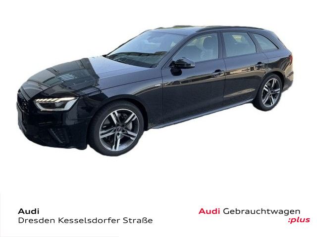 Audi A4 2022 г. Чёрный, пробег 45964 км