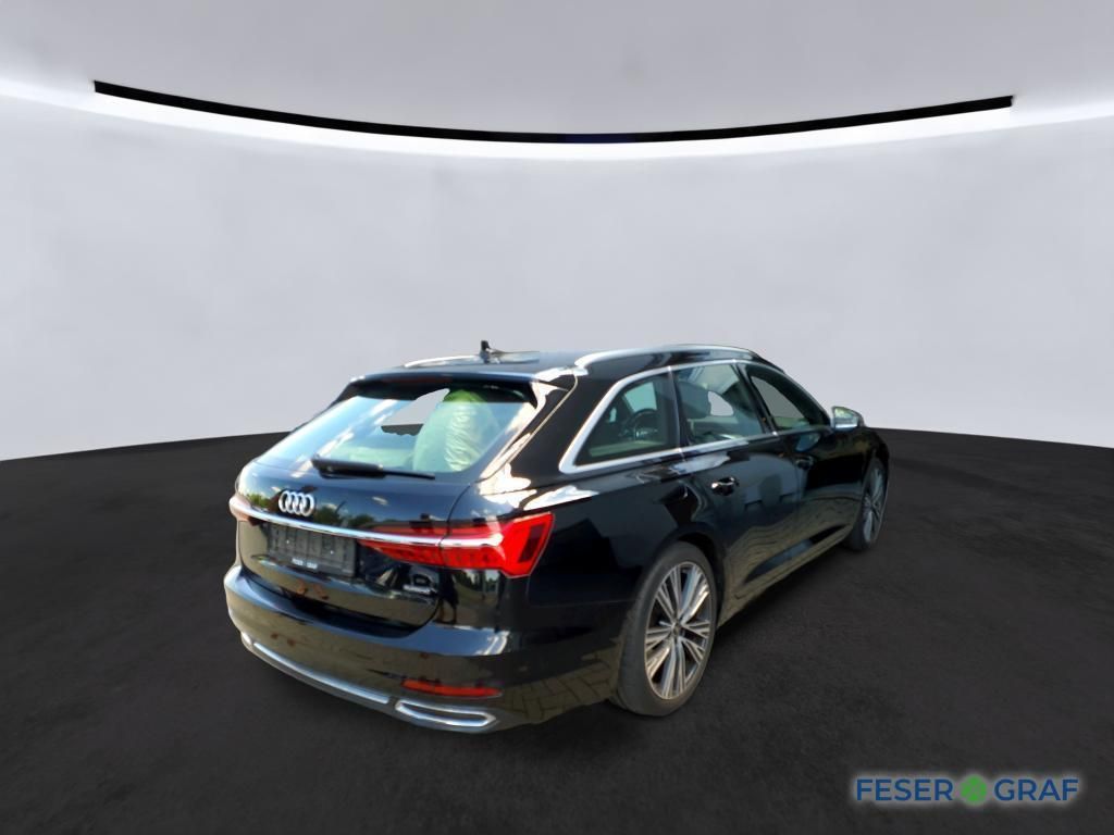 Audi A6 2023 г. Чёрный, пробег 56131 км