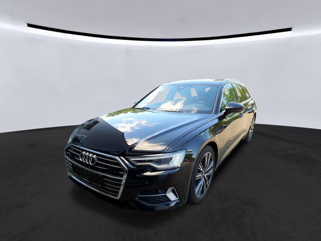 Audi A6 2023 г. Чёрный, пробег 56131 км