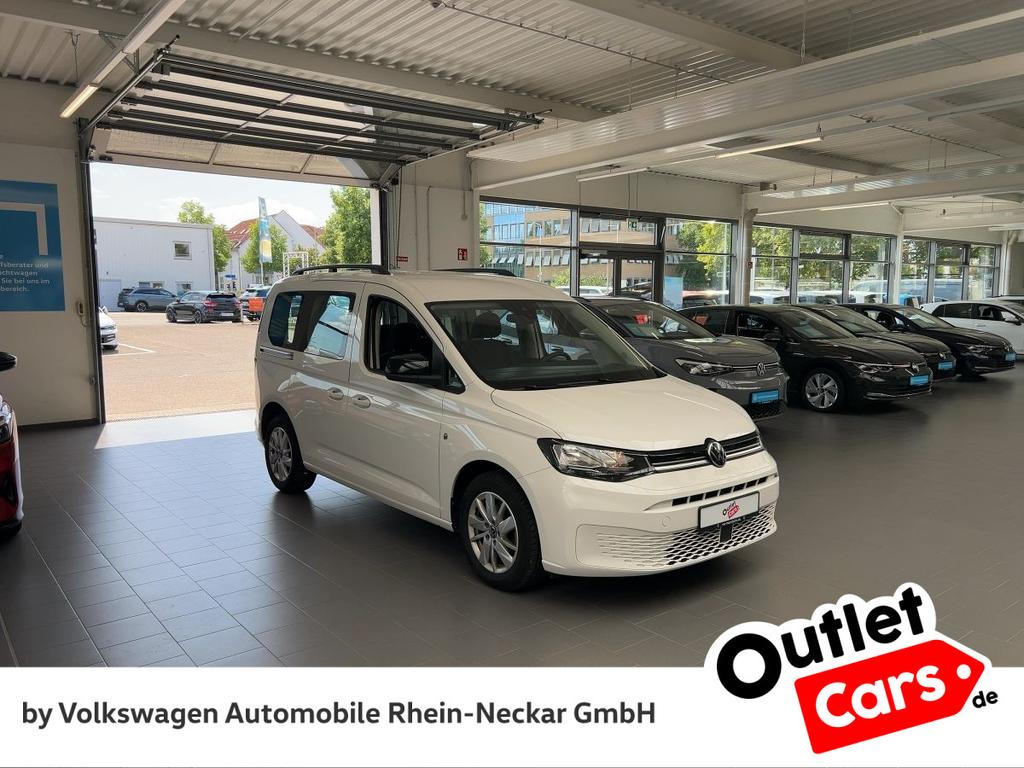 Volkswagen Caddy 2022 г. Белый, пробег 44800 км
