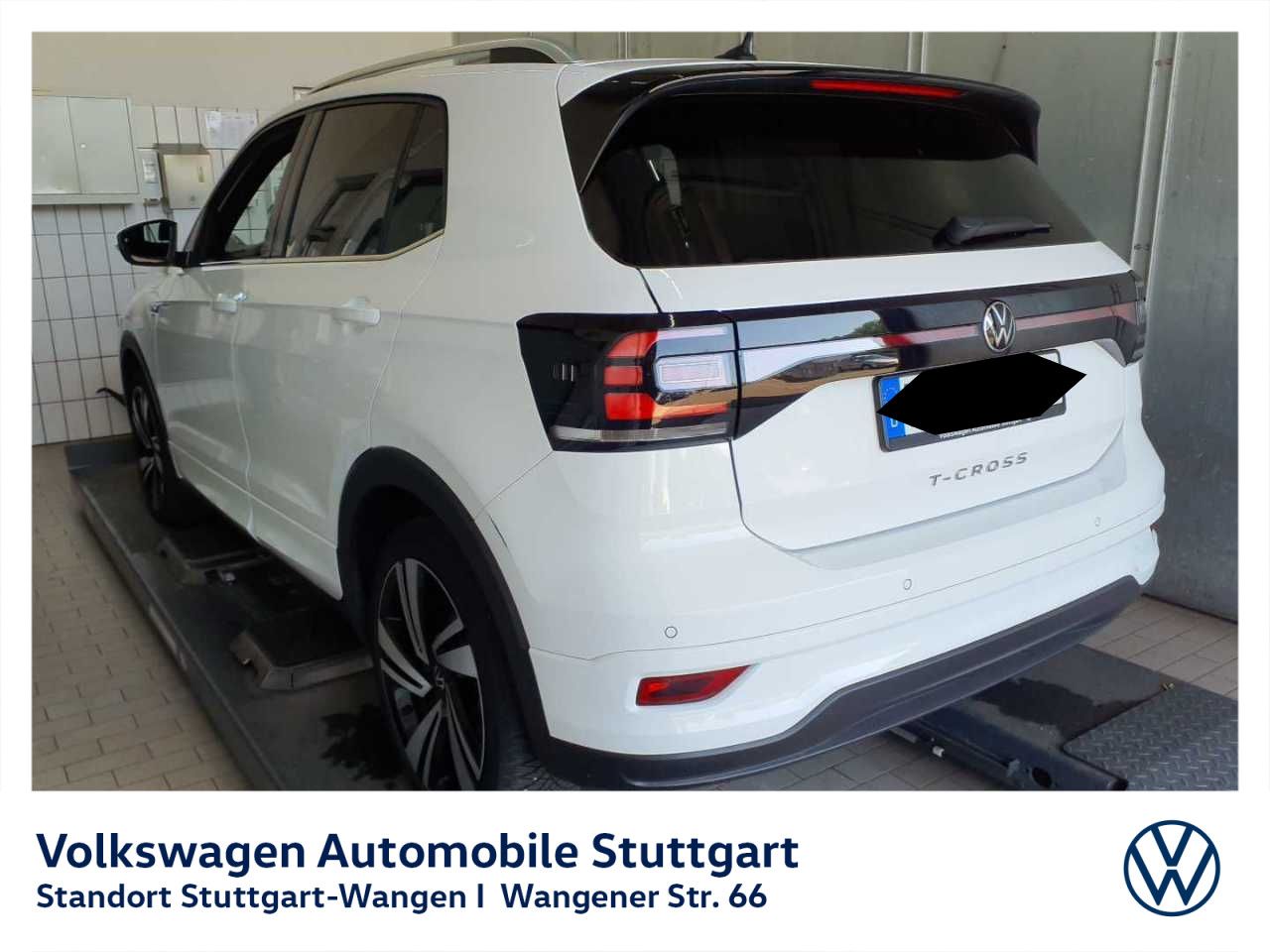 Volkswagen T-Cross 2022 г. Белый, пробег 26170 км