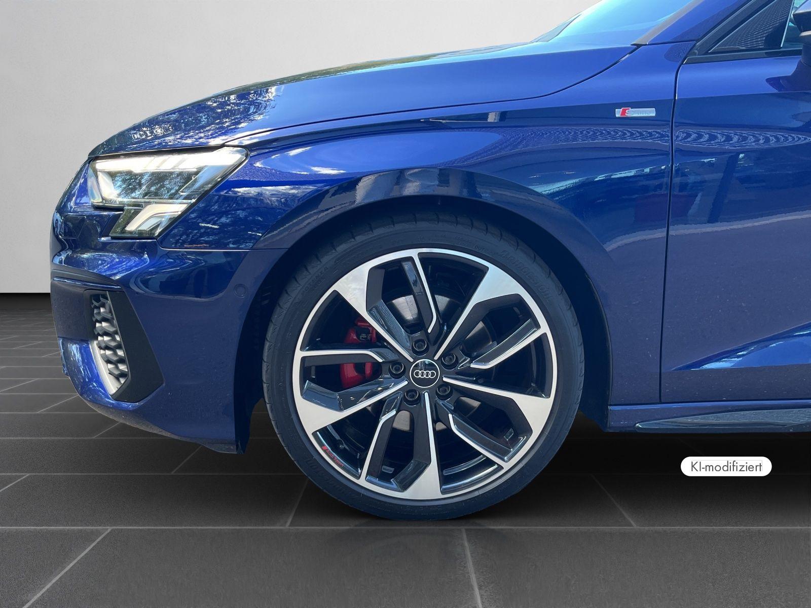 Audi A3 2023 г. Синий, пробег 40290 км