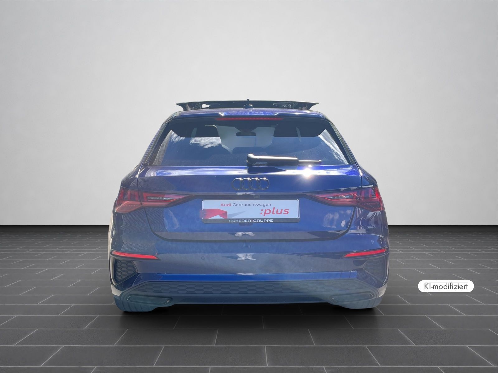 Audi A3 2023 г. Синий, пробег 40290 км