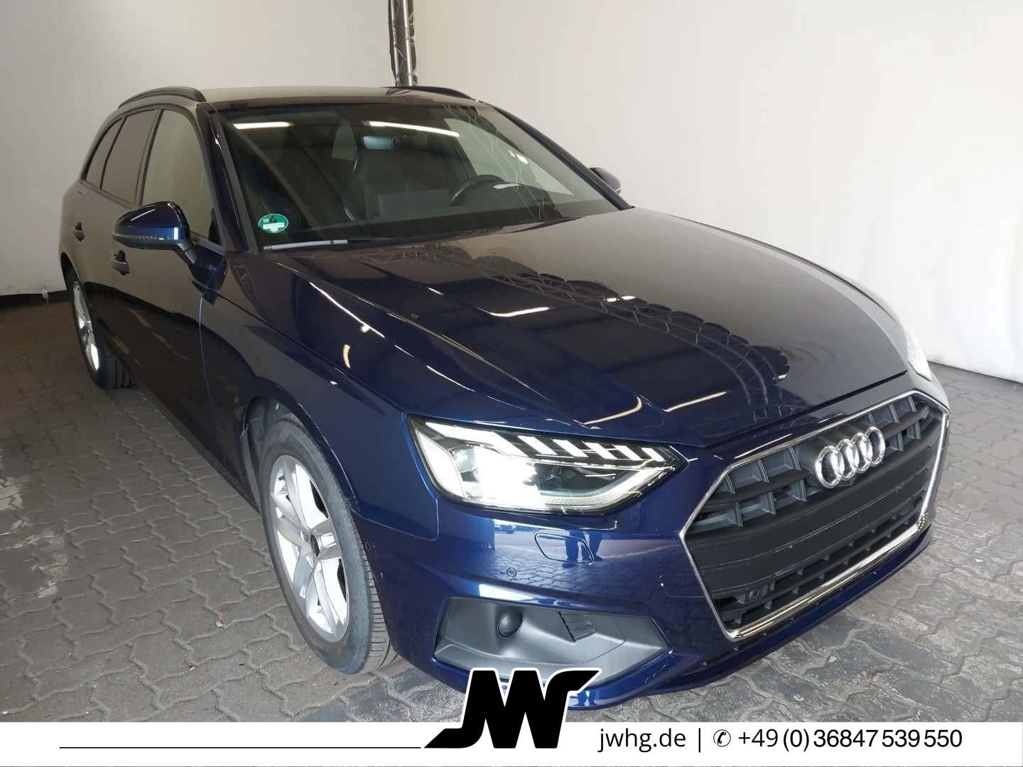 Audi A4 2023 г. Синий, пробег 41600 км