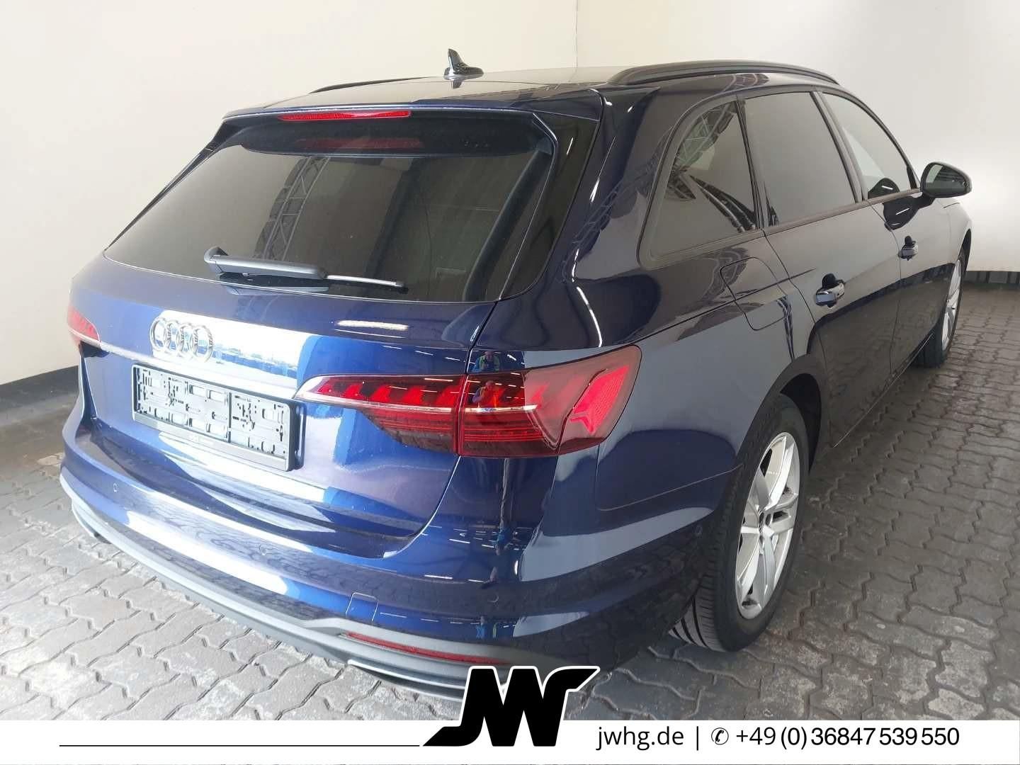 Audi A4 2023 г. Синий, пробег 41600 км