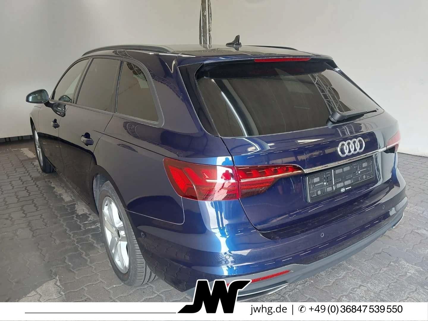 Audi A4 2023 г. Синий, пробег 41600 км