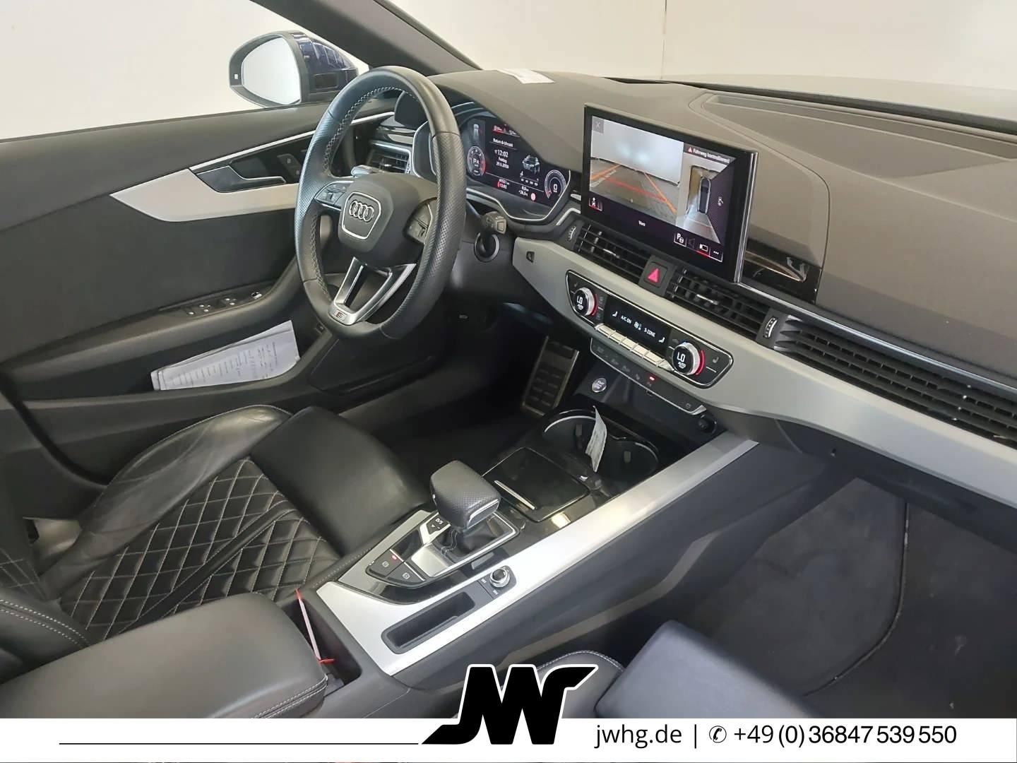 Audi A4 2023 г. Синий, пробег 41600 км
