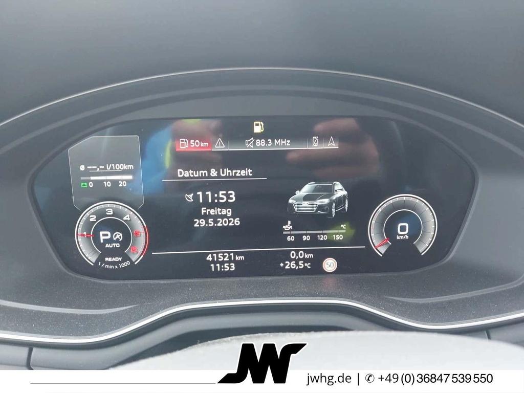 Audi A4 2023 г. Синий, пробег 41600 км