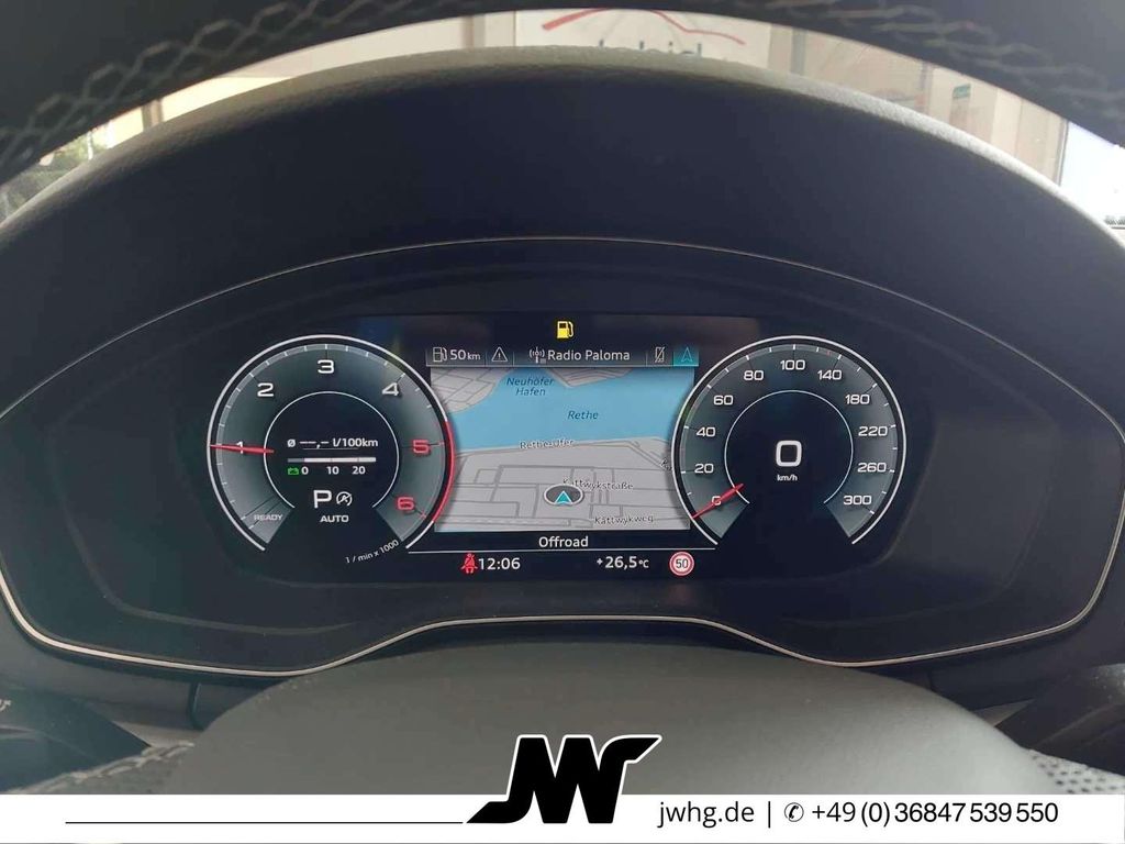 Audi A4 2023 г. Синий, пробег 41600 км