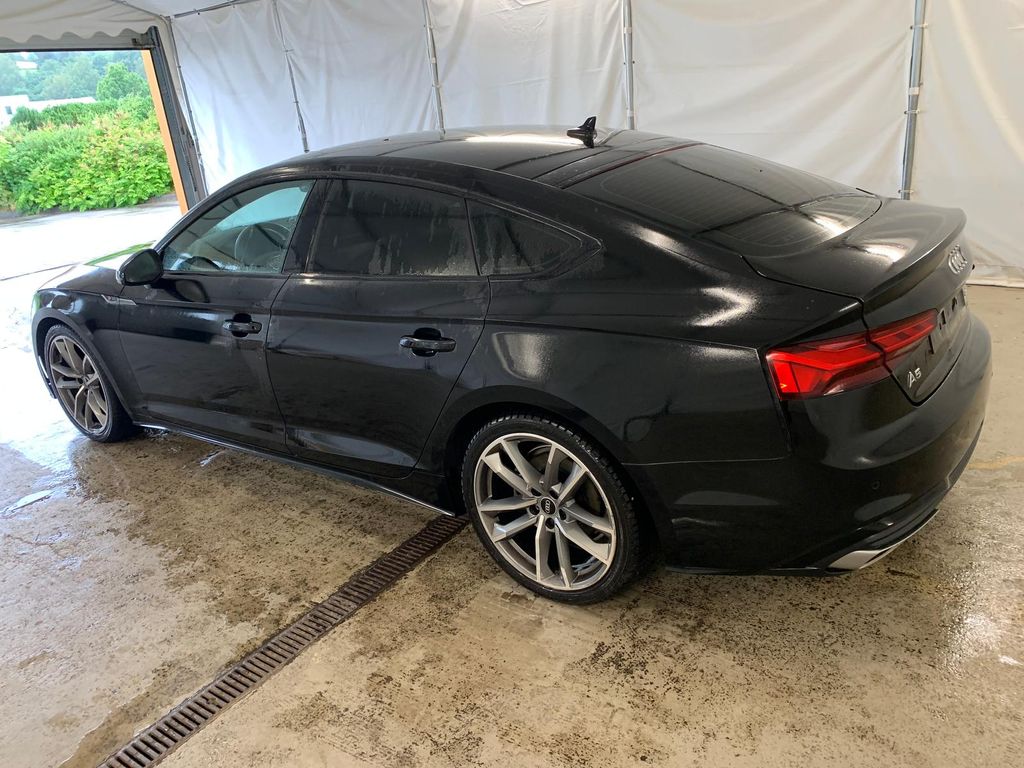 Audi A5 2023 г. Чёрный, пробег 38495 км
