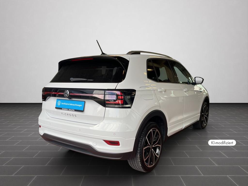 Volkswagen T-Cross 2021 г. Белый, пробег 39840 км