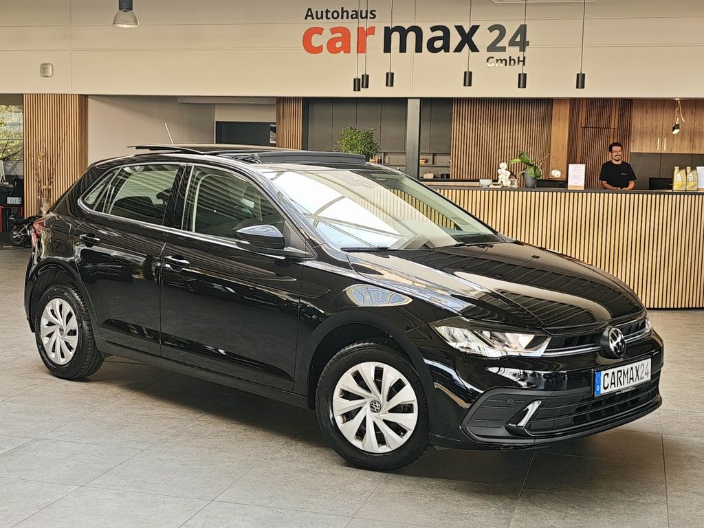 Volkswagen Polo 2023 г. Чёрный, пробег 26228 км
