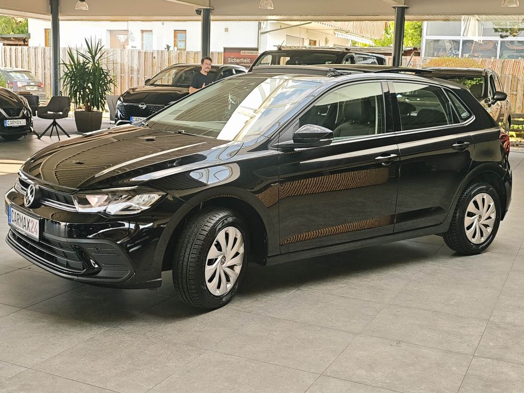 Volkswagen Polo 2023 г. Чёрный, пробег 26228 км