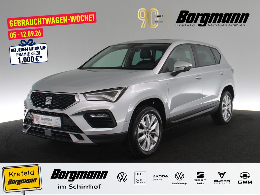 SEAT Ateca 2022 г. Серебристый, пробег 40237 км