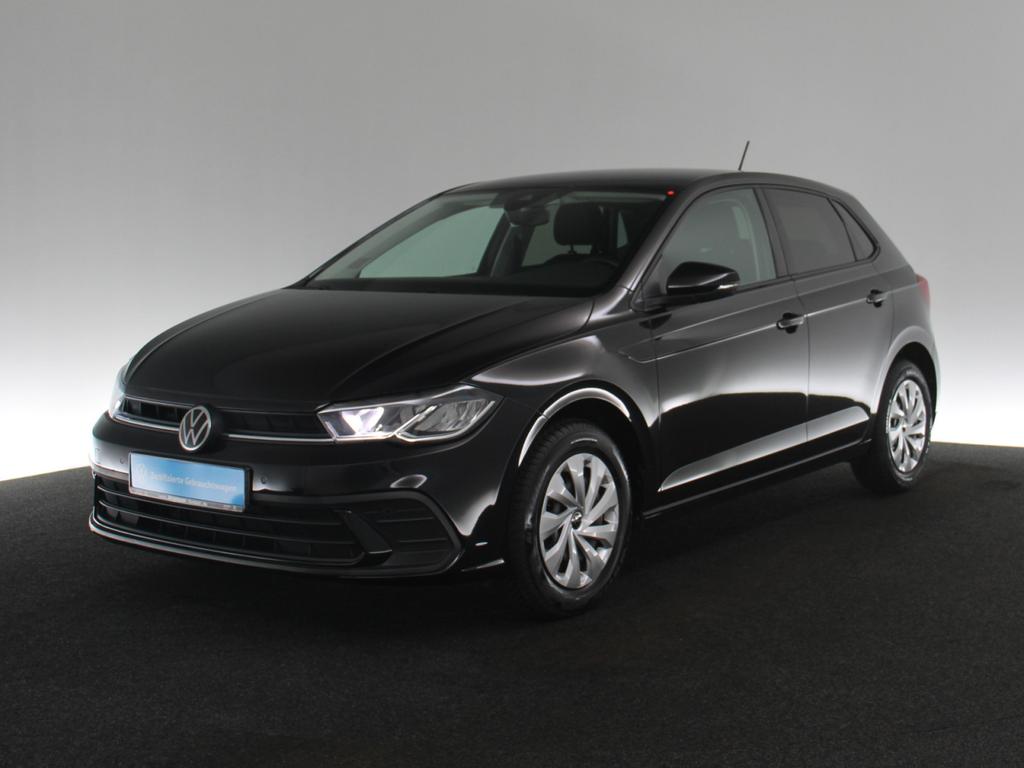 Volkswagen Polo 2023 г. Чёрный, пробег 46982 км