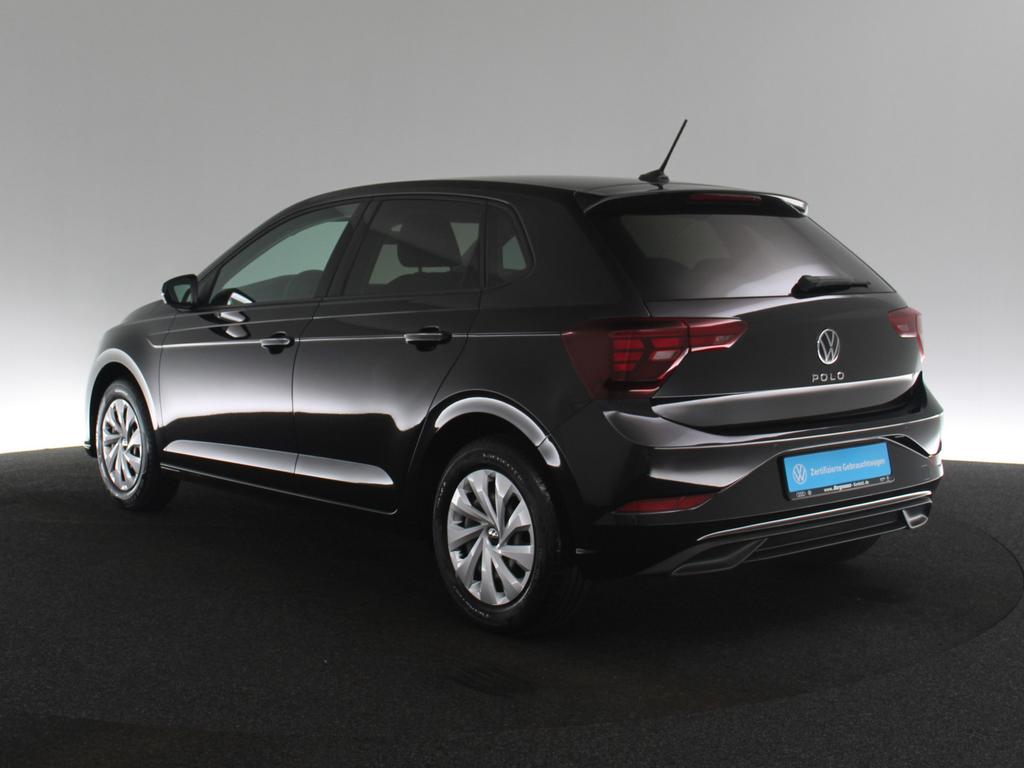 Volkswagen Polo 2023 г. Чёрный, пробег 46982 км
