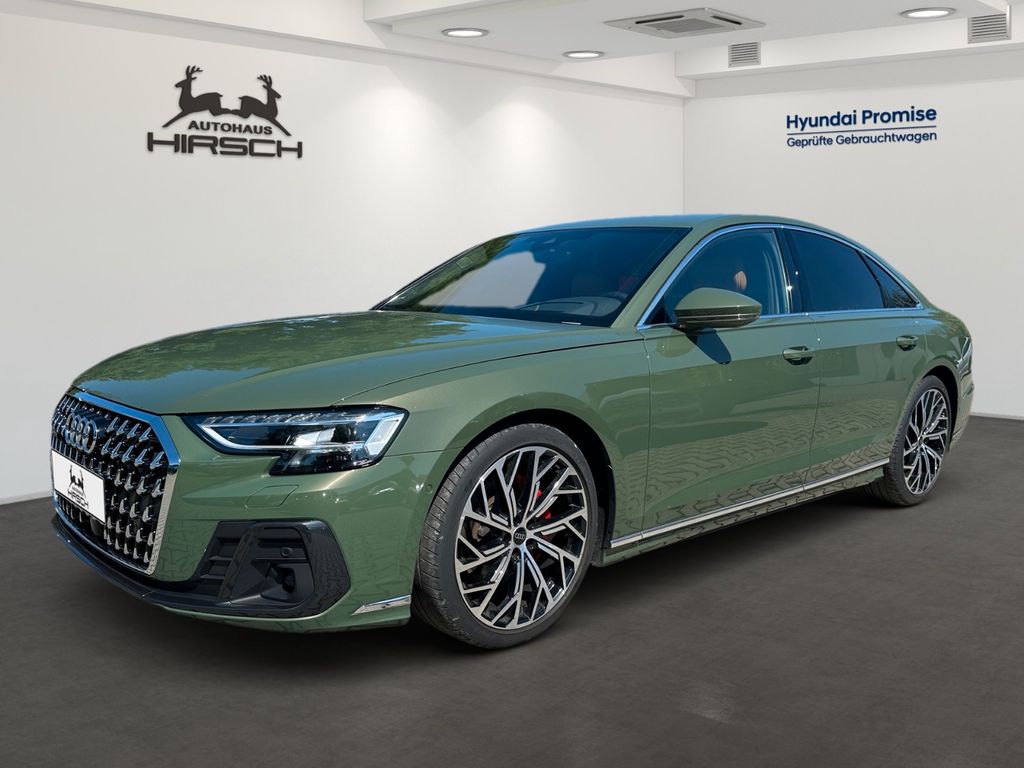 Audi A8 2023 г. Зелёный, пробег 40100 км