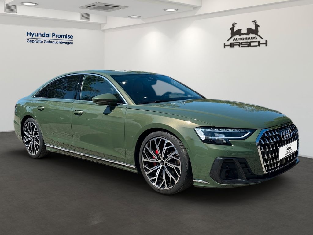 Audi A8 2023 г. Зелёный, пробег 40100 км