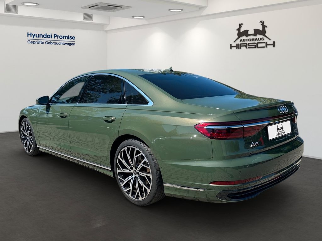 Audi A8 2023 г. Зелёный, пробег 40100 км