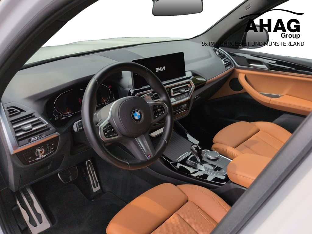 BMW X3 2023 г. Белый, пробег 58000 км