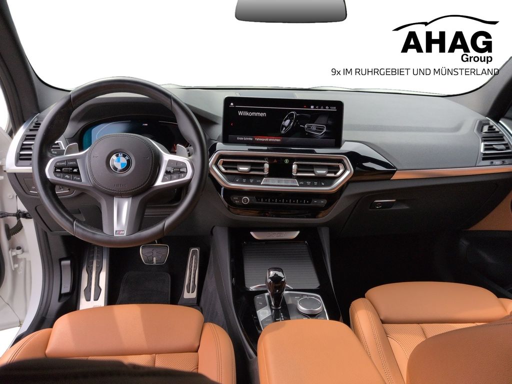 BMW X3 2023 г. Белый, пробег 58000 км