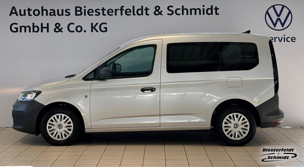 Volkswagen Caddy 2022 г. Серебристый, пробег 58939 км