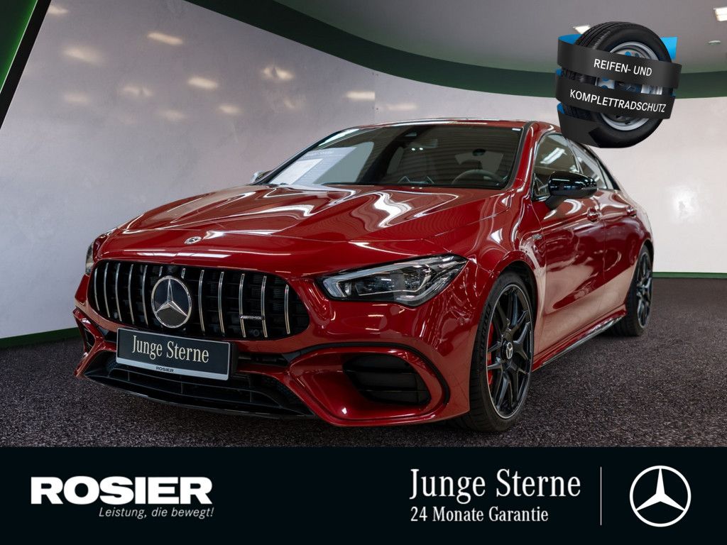 Mercedes-Benz CLA 45 AMG 2021 г. Красный, пробег 34126 км