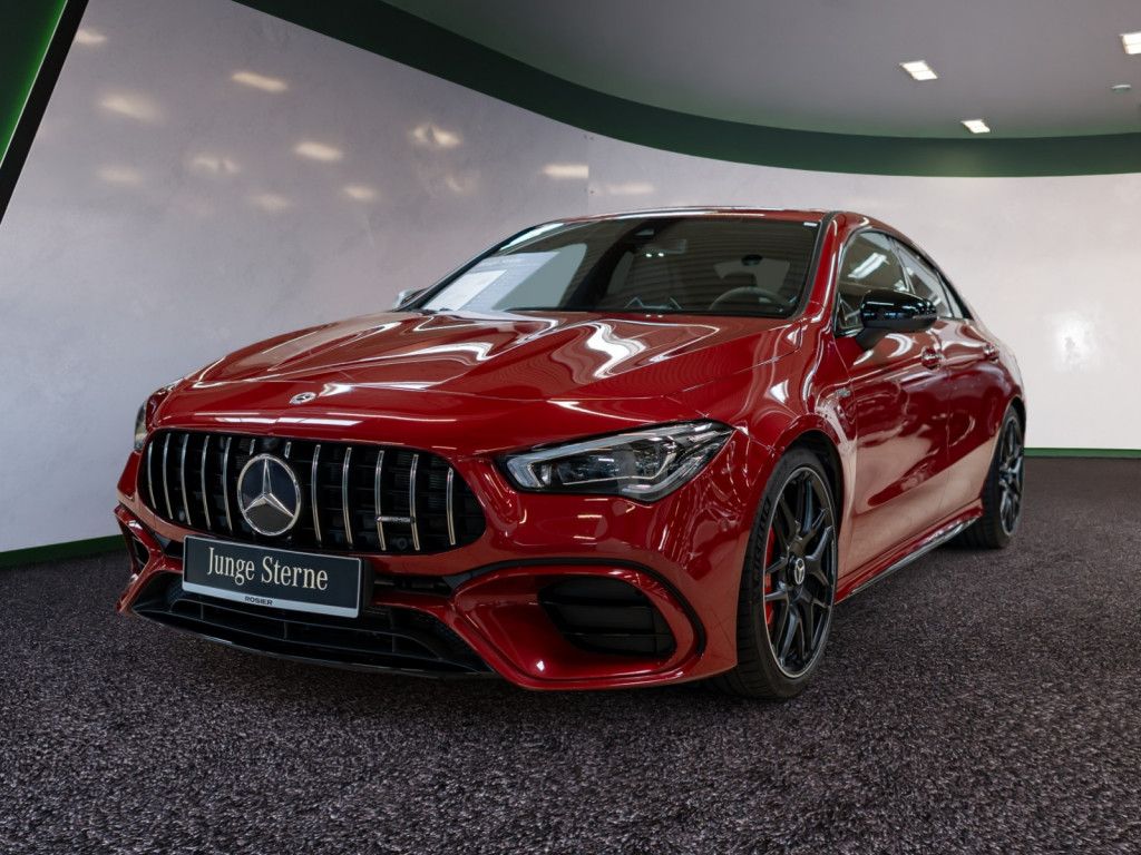 Mercedes-Benz CLA 45 AMG 2021 г. Красный, пробег 34126 км