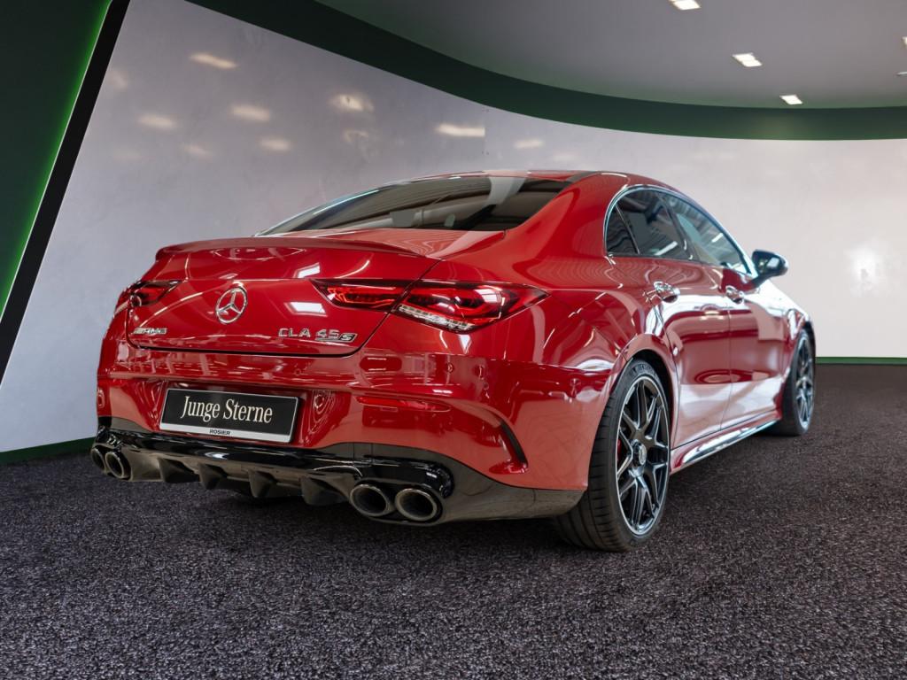 Mercedes-Benz CLA 45 AMG 2021 г. Красный, пробег 34126 км